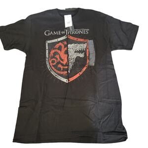 NWT Game of thrones medium black short sleeve shirt